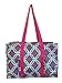 Fashion Print Zip Top Organizing Beach Bag Tote Diaper Bag Weekender - Can Be Personalized