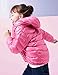 IKALI Kids Down Coats, Spring Light Weight Packable Puffer Jacket with Hood Pockets for Girls Boys Outwear Clothes (2-12Y)