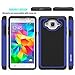 Galaxy On5 Case, OEAGO Samsung Galaxy On 5 Case Cover Accessories - Shock-Absorption Dual Layer Defender Protective Case Cover For Samsung Galaxy On5 G550 - Blue