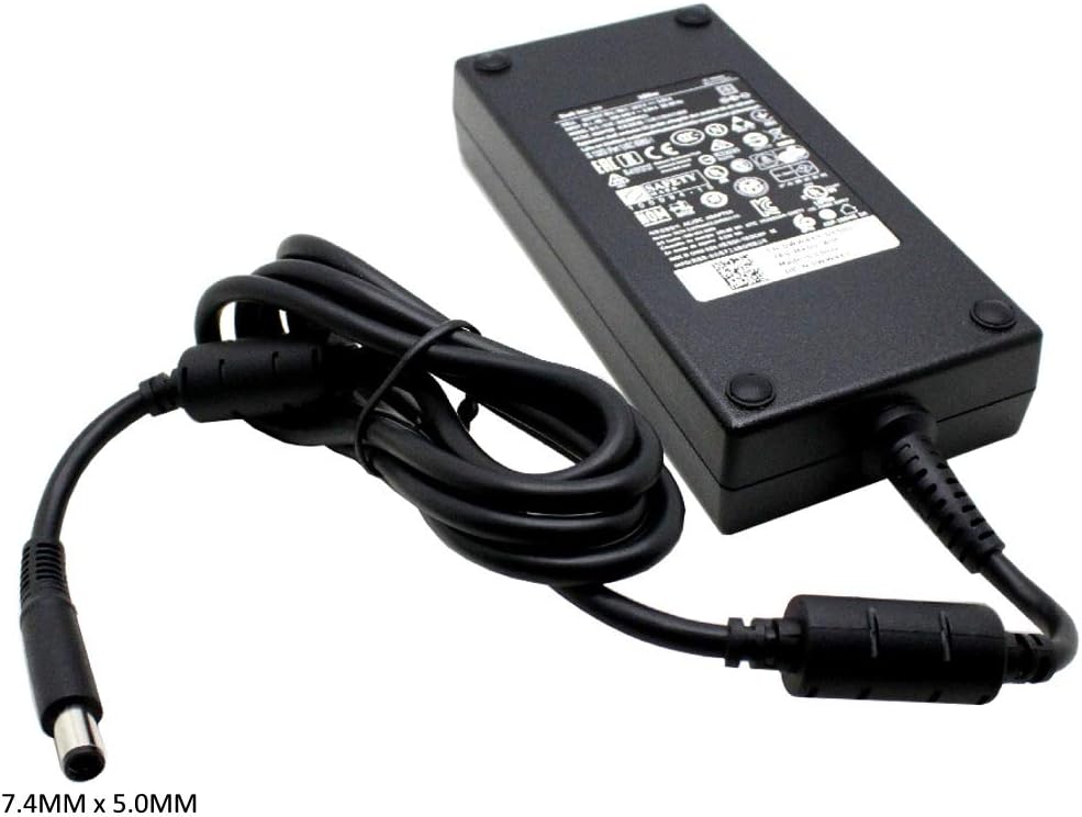 New Genuine 180W 19.5V 9.23A AC Adapter Compatible with Dell P/N: 047RW6 47RW6 Laptop Power Supply Charger PSU -Sold By Wikiparts