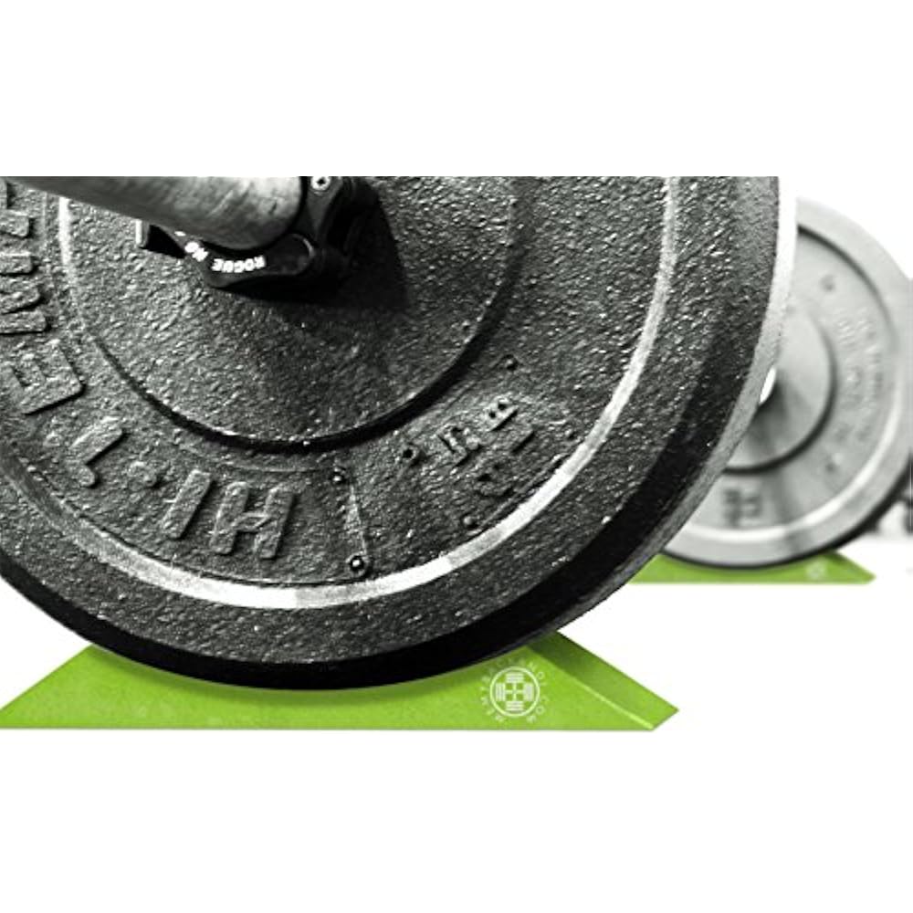 Deadlift Wedges Set 2, Portable Barbell Jack Alternative Used Load