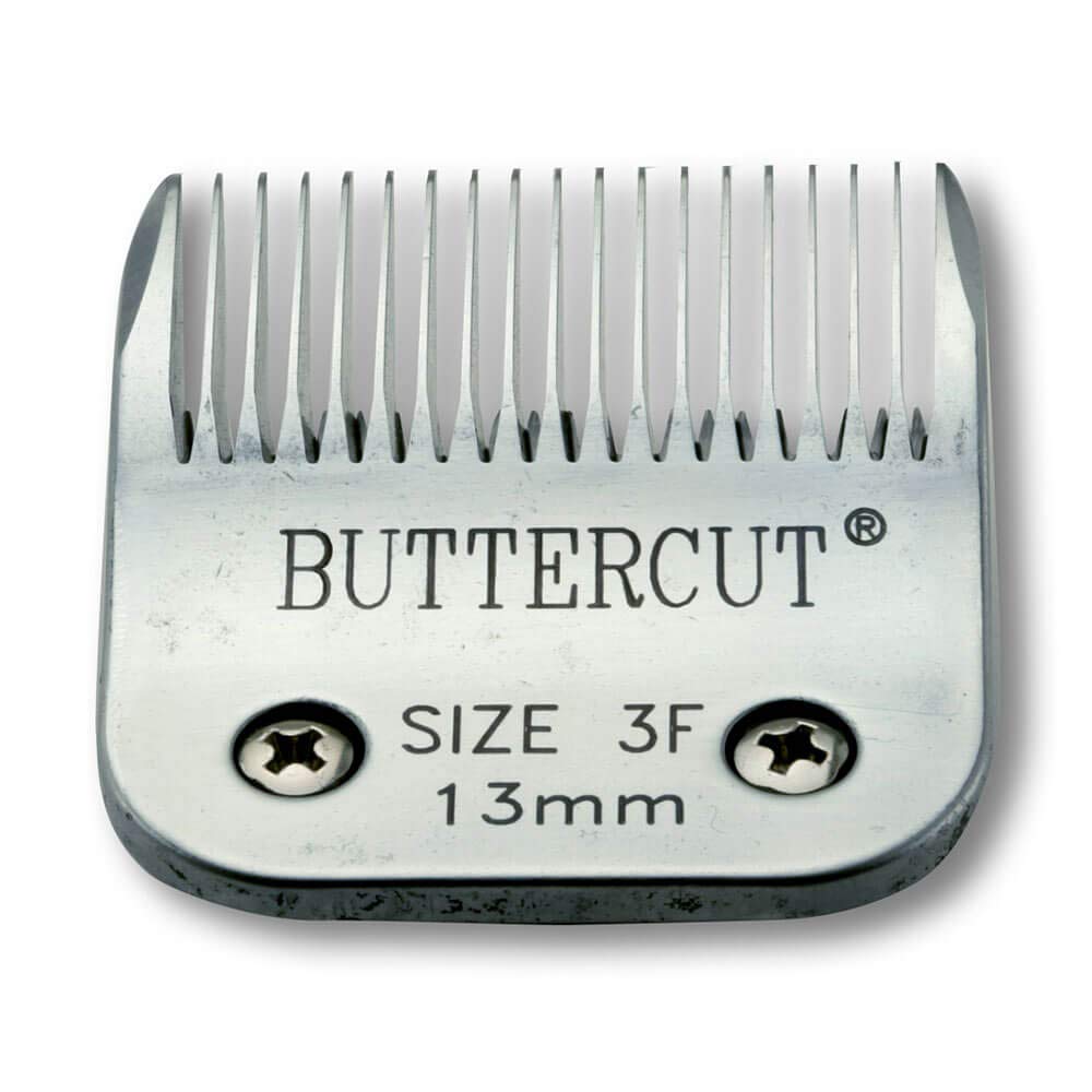 Geib Buttercut Stainless Steel Dog Clipper Blade, Size-3F, 1/2-Inch Cut Length, White