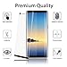 LK Screen Protector for Samsung Galaxy Note 8, [Case Friendly][Alignment Frame Easy Installation][3D Curved][3D Full Coverage] Tempered Glass