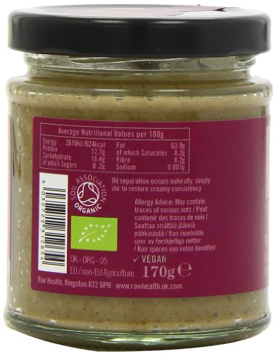 Raw Health - Organic Spreads - Whole Sesame Tahini - 170g - Thumbnail 5