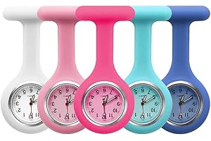 5pcs Silicone Nurses Watch (Practical Colour)