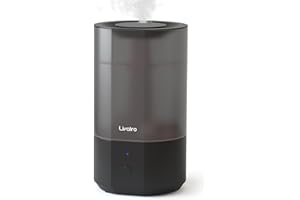 Livatro 4L Top Fill Humidifiers for Bedroom Large Room Nursery, Cool Mist Humidifier With Ultrasonic Quiet, Auto Shut-off and Easy to Clean, Last up to 40 Hours, Black