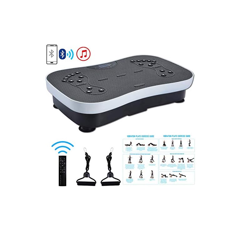 TODO Vibration Platform Whole Body Vibrating Massager, Remote Control
