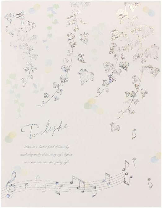 Amazon 学研ステイフル 便箋 レターパッド トワイライト リーフ Ad グリーティングカード 文房具 オフィス用品