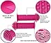 Prometheus Kids Bike Grips 1 Pair in Pink | with Safety BAR END Pads | Also for Balance Bike and Scooter | 22 mm Handlebar Grips | Child Safety Grip with Safety Impact Ends | Edition 2018