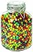 Anchor Hocking 106-Ounce Glass Jar with Hermes Clamp Top Lid, Set of 2, Clear -