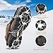 Tenei Crampons Microspikes Traction Cleats Ice Snow Grips Ice Cleats with 19 Spikes for Walking, Jogging, Climbing and Hiking on Snow, Ice, Mud, Sand and Wet Grass