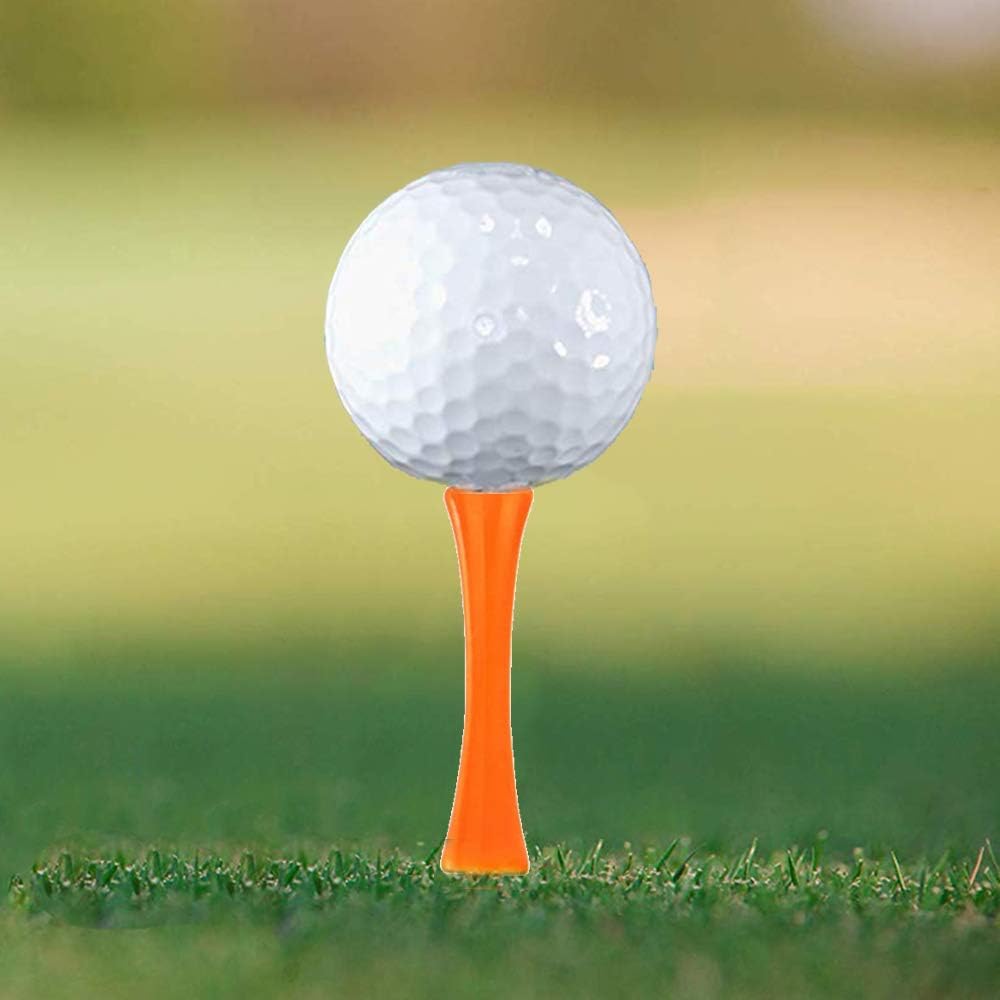 Zivisk Plastic Golf Tees Mixed Size Castle Tees Golf 120 Count 25mm, 32mm, 38mm, 51mm, 57mm, 70mm, 6 Mixed Size - Image 4