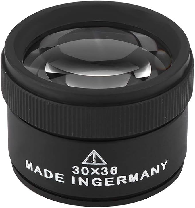 30X Jewelers Eye Loupe Tools Jewelry Optical Magnifier Zinc Alloy