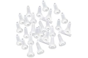 Dielianyi 30 Pcs Silicone Stems replacement for mini figurine fits Nora Fleming dishes Silicone Stem SetSilicone Stem for Nora Fleming Dish Accessory - Perfect Replacement Parts