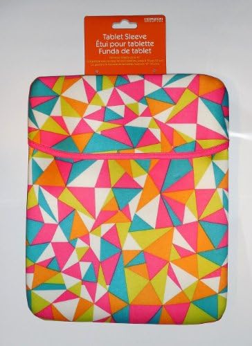 Retro Orange Pink Tablet Sleeve Tablets up to 10" New
