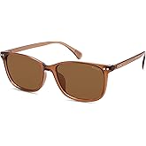 SOJOS Classic Square Polarized Sunglasses for Women Men Vintage Style UV400 Lens SJ2636