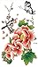 Supperb® Temporary Tattoos - Flowers in Chinese Painting
