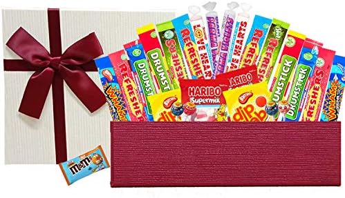 Mix of Chew Bar Sweets Gift Box Most Iconic Sweets Selection Chocolates Perfect Fruit and Chewy Gift Pack