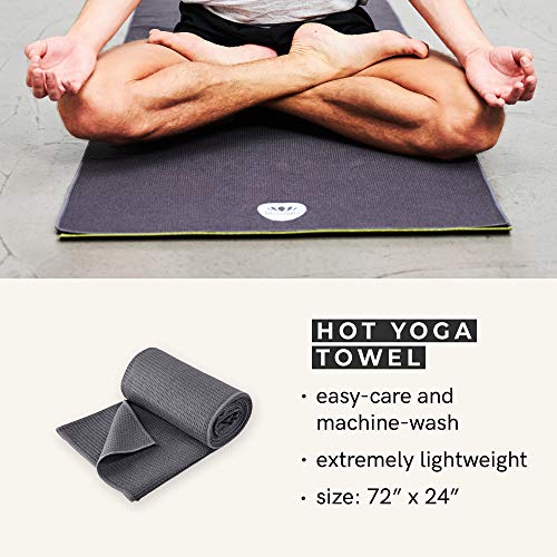 Lotuscrafts-Hot-Yoga-Towel-Grip-Non-Slip-Fast-Drying-Non-Slip-Yoga-Towel-with-Excellent-Ground-Grip-Hot-Yoga-Mat-Towel-Non-Slip-Bikram-Yoga-Towel-Yoga-and-Pilates-Towel-72-x-24