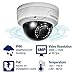 TRENDnet Indoor/Outdoor 4 Megapixel HD PoE IR Dome Style Day/Night Network Camera, TV-IP315PI, Digital WDR, 2688 x 1520p, IK10 Vandal Proof, IP66 Rated Housing, 100ft. Night Vision, ONVIF, IPv6