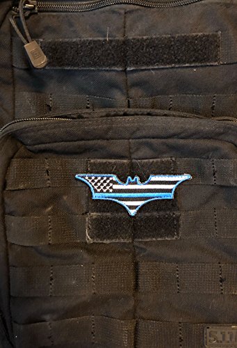 Batman Thin Blue Line Morale Patch Police Law Enforcement