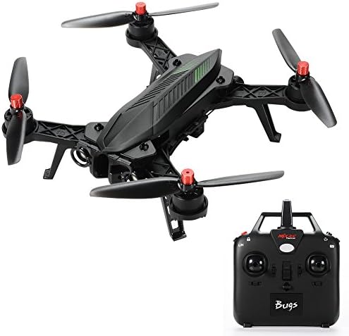 RCtown Bugs 6 Brushless Racing Drone 1806 1800KV Motors Pre-assembled RTF Quadcopter for Training (Upgradable to FPV Version)
