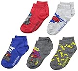 Blaze & The Monster Machines Little Boys' 5 Pack Shorty Socks, Assorted, One Size/5-6.5