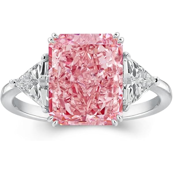 Amazon.com: SixTwo Retro 925 Sterling Silver Womens Asscher
