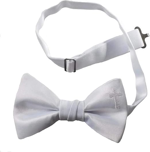 Holiday Bow Ties Boys Religious Cross Bow Tie for Communion