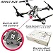 ATTOP XT-Pack 8 Optical Follow FPV RC Drone with Camera Live Video Foldable Quadcopter - One Key Take Off, Altitude Hold,Follow Me