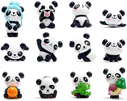 12 Packs of Animal Refrigerator Magnets Cute Panda Fridge Magnets for Whiteboard Classroom