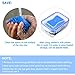 MATCC Car Clay Bar 2Pack x180g Magic Clay Auto Detailing Clay Blue in Sealed Storage Box with Microfiber Cleaning Cloth