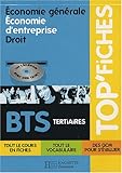 Economie génerale, Economie d'entreprise, Droit BTS tertiaires (1Cédérom) by 