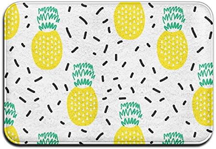 YIOOO Rectangle 40"x 60" Area Rug Cute Pineapple Soft Modern Non-Slip Floor Mat Shag Area Rug Carpet Mat For Home Decorate Indoor Welcome Mats Carpet Office Chair Mat Pile