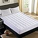 EASELAND Twin XL Mattress Pad Pillow Top Quilted Fitted Mattress Cover/ Protector Extra Long Cotton Top 8-21