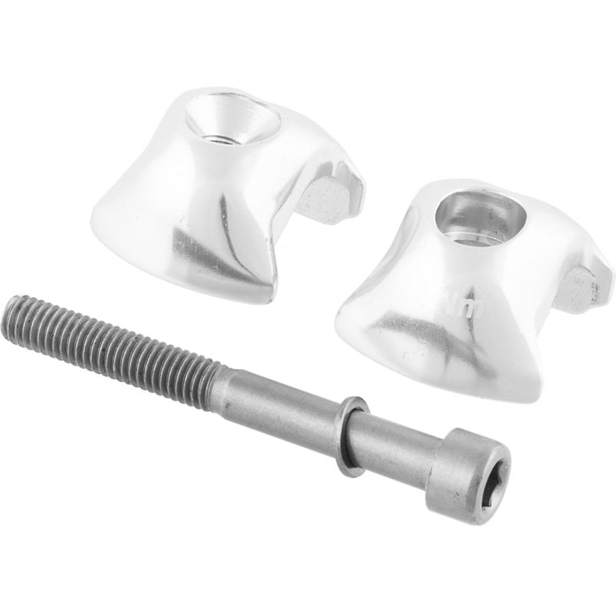 Ritchey WCS Carbon 1-Bolt Rail Clamps: Black 7mm x 7mm