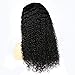 Eayon 360 Curly Lace Frontal Wig Human Hair Wigs Water Wave Lace Front Wigs Pre Plucked for Black Women 180% Density 20 inches