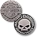 Harley-Davidson Diamond Plate, Willie G Skull Challenge Coin