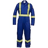 Flame Resistant FR High Visibility Hi Vis Coverall