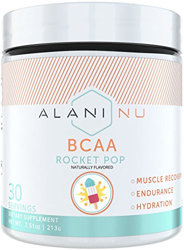 Alani Nu BCAA Branched Chain Essential Amino Acids Powder, Rocket Pop, 30 Servings