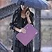 Laptop Sleeve Case 13.3 Inch,egiant Water-Resistant Protective Fabric Bag for Mac Pro 13 Retina,Mac Air 13,Surface Book,Stream 13,Chromebook 13,13-13.5 Inch Chromebook Computer Notebook,Purple
