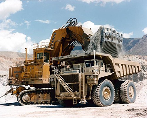 1980 ? Dresser Haulpak Construction Truck Photo Poster DEMAG