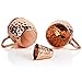 Moscow Mule Copper Mugs: Set of 2 x 18oz Mug, 2 x Coaster, 2 x Straw, 1 x Shot Glass/Cup & Bonus Cocktail Recipe eBook - 100% Copper Accessories & Kit: Handmade & Hammered - The Perfect Kitchen Gift