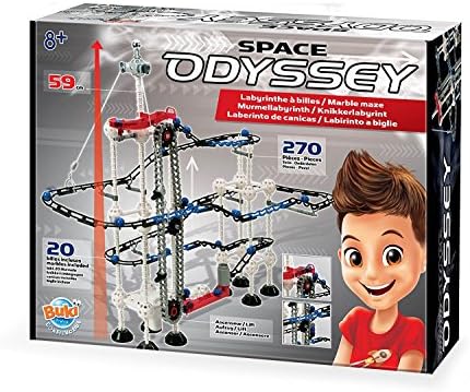Buki Space Odyssey Marble Maze Labyrinth Set For Kids 8 and Up. 270 Pieces