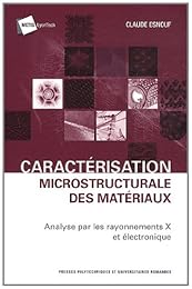 Caractérisation microstructurale des matériaux