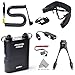 Fomito Godox PB960 Portable Extended Flash Power Battery Pack Kit Dual Output for Nikon SB910, SB900, SB800, SB28 EURO, SB28DX, SB80DX,for AD600 AD360II AD360 AD180, for Mobile phone Black