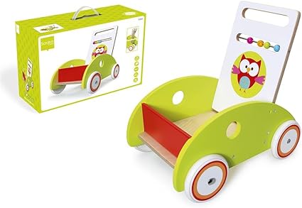 Scratch Mobilite Chariot De Marche Hibou Lou 45x45x31cm Avec Frein Max 25kg En Boite 1 3 Ans Amazon Fr Bebes Puericulture
