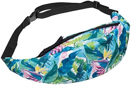 NHSID Women Printed Woman Multi-Purpose Pockets Lady Travel Belt Portable Camera Waist Bag