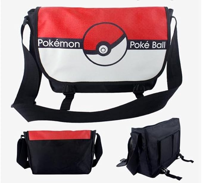 pokeball messenger bag