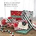 American Greetings 120 sq. ft. Reversible Christmas Wrapping Paper Bundle, Stripes, Polka Dots, Plaid, Reindeer, Trucks and Trees (4 Rolls 30 in. x 12 ft.)